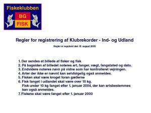 1 rekordregler
